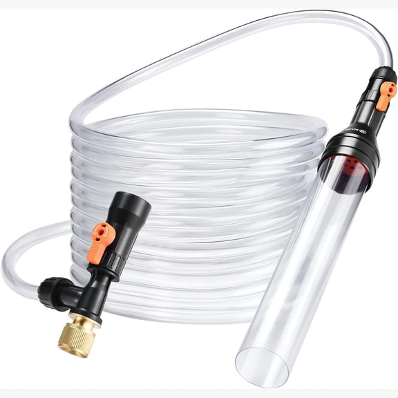Gravel Vacuum for Aquarium Water Changer Fish Tank Cleaning Tools, Siphon Universal Quick Pump