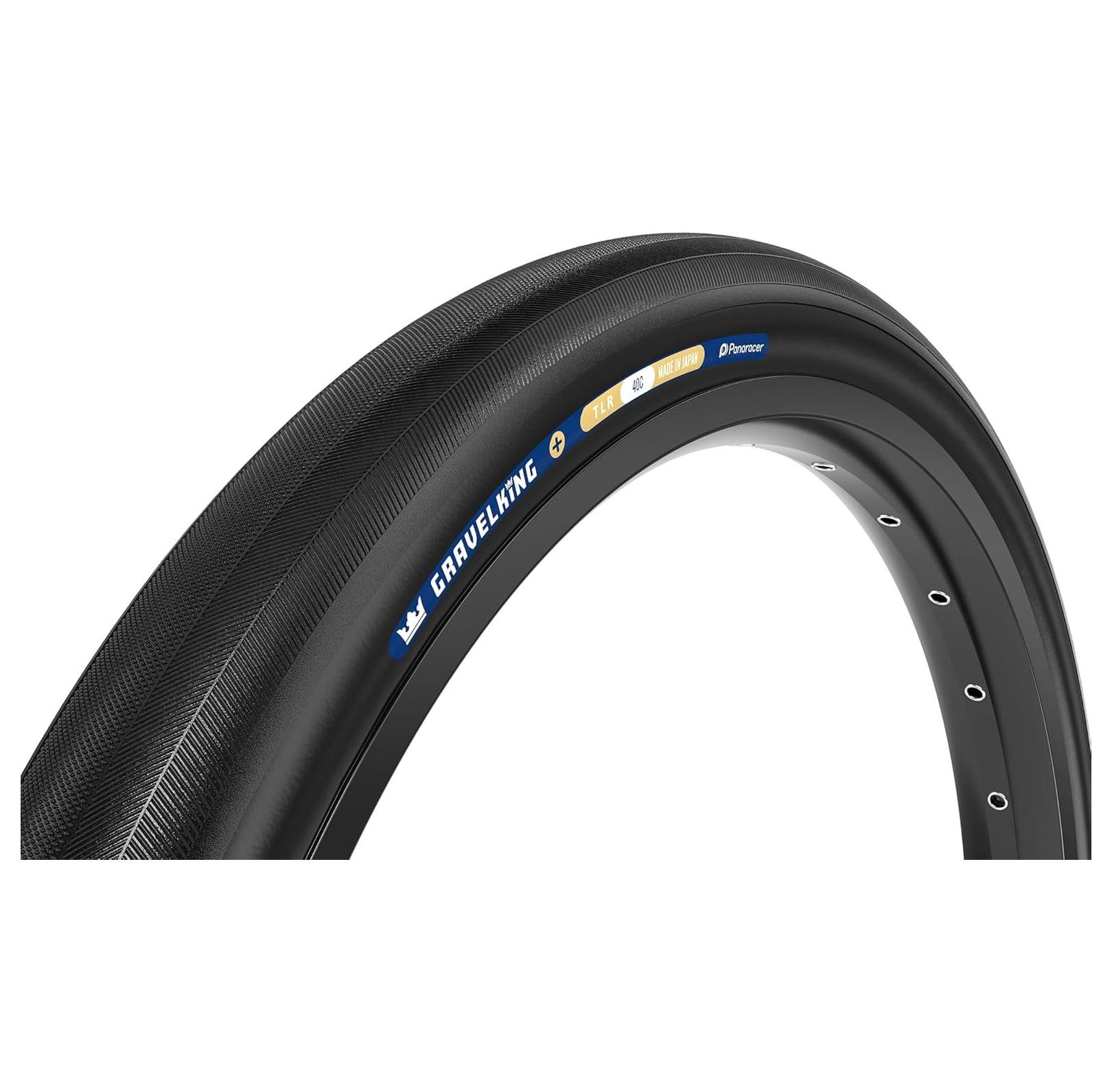 Panaracer Gravelking Slick Copertone Pieghevole TLR 700x40, Battistrada Liscio, Protezione Forature, Per Bici Da Ghiaia E Sterrato