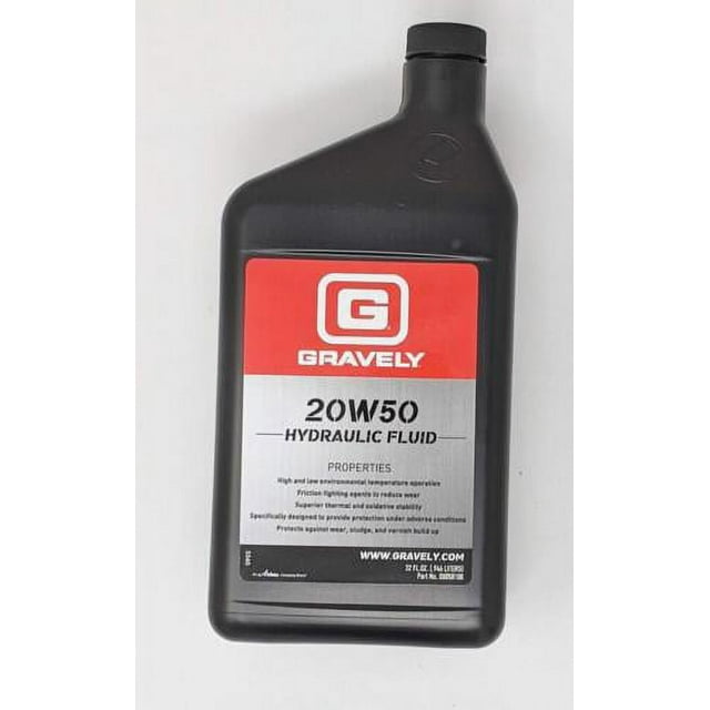 Gravely 00058100 20W50 Hydraulic Fluid Quart