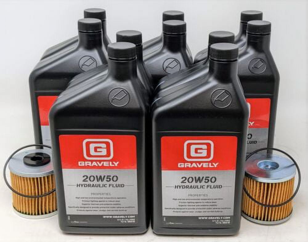 Gravely 10Quart Hydro Oil Change Kit Replaces HydroGear 72881
