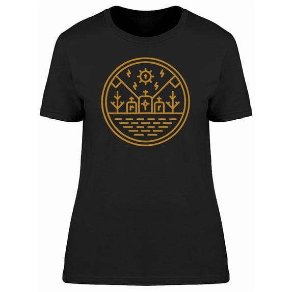 Graves Beyond The Mountains Tee Men's -Image by Shutterstock