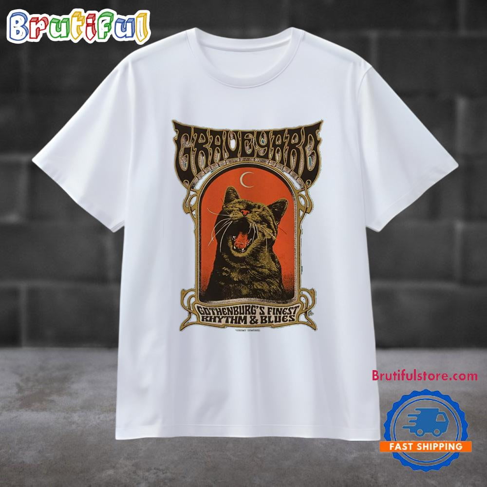 Graveyard Cats Scream On Tour Fall 2024 T Shirt