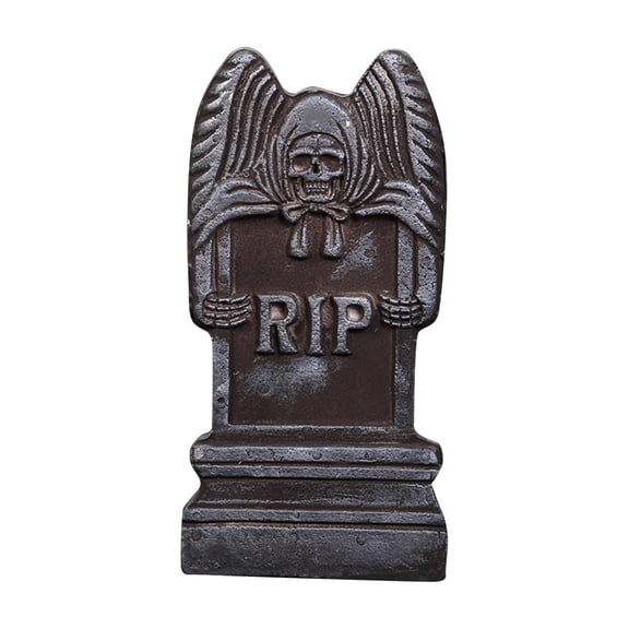 Graveyard Decorations for Halloween 16.5 Inch Gravestone Decor Spooky Outdoor Halloween Decorations Yard Scary Lawn Party Display for Haunted House Displays