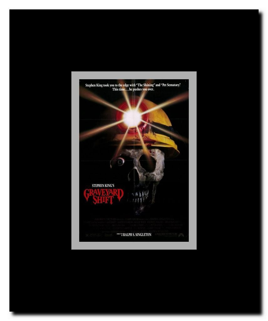 Graveyard Shift Framed Movie Poster