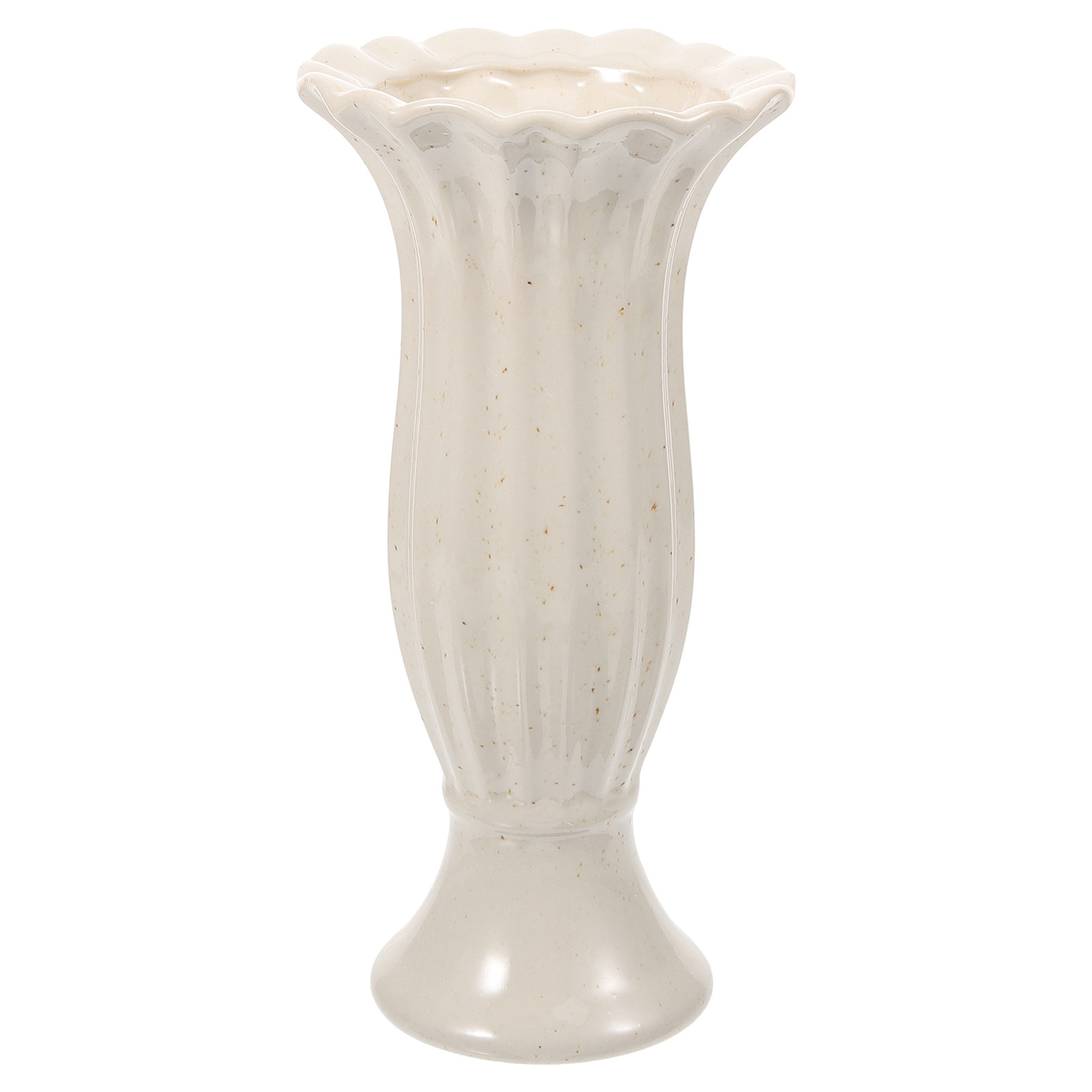 Graveyard Vase Decorative Cemetery Flowerpot Ceramic Flower Container