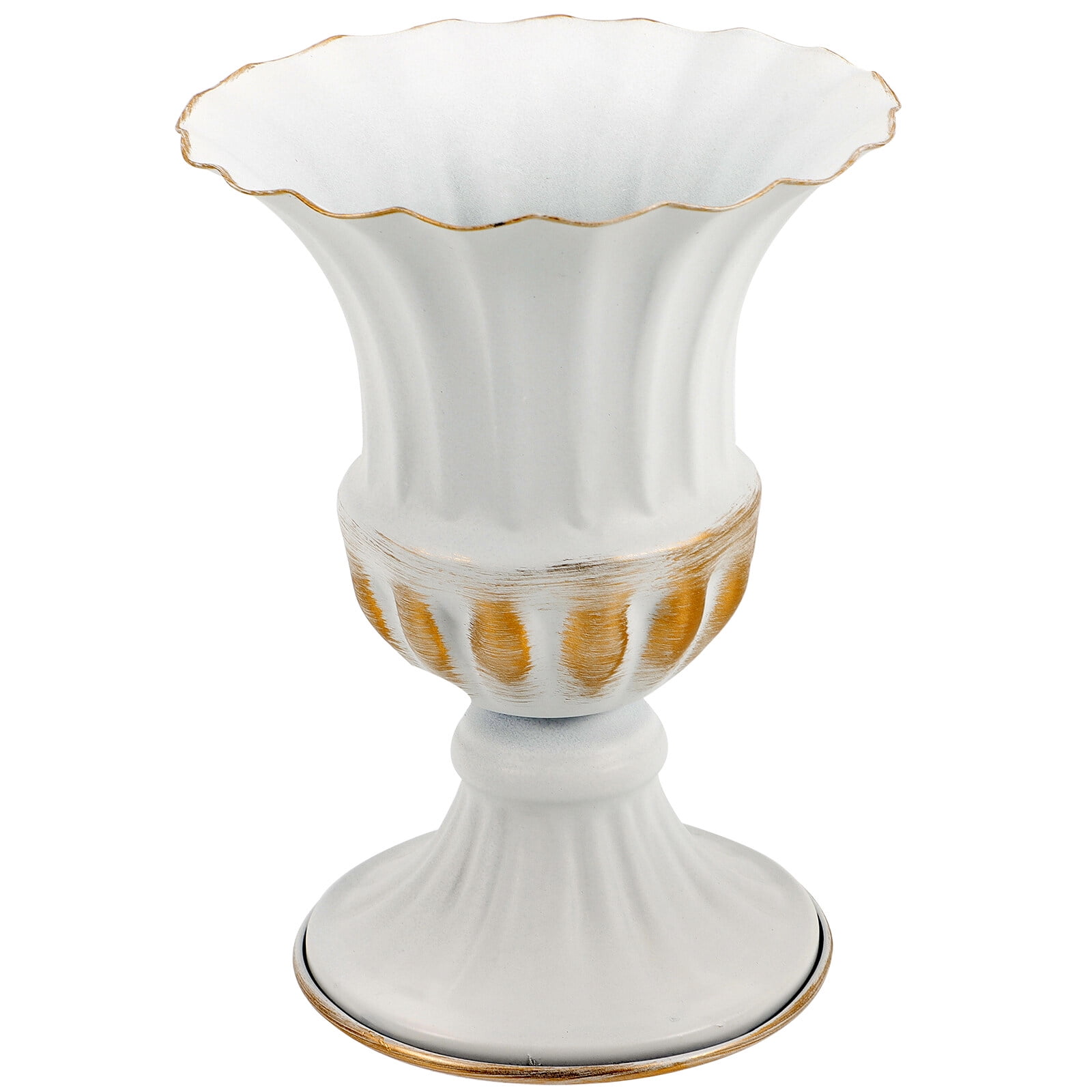 Graveyard Vase Decorative Cemetery Flowerpot Iron Flower Container