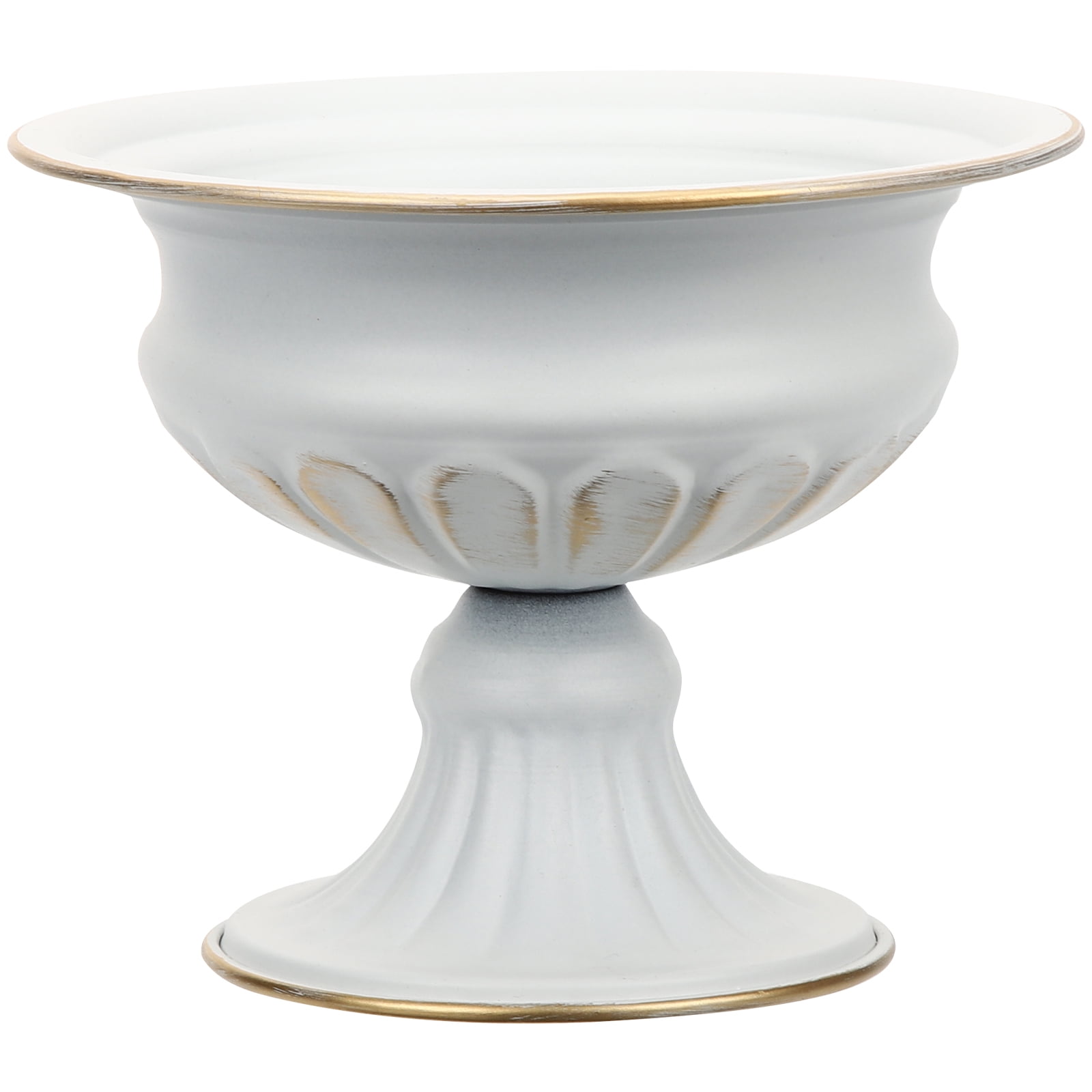 Graveyard Vase Decorative Cemetery Flowerpot Metal Flower Container