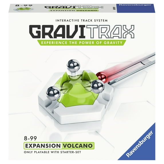 GraviTrax Volcano Accessory - Marble Run & STEM Toy For Kids Age 8 & Up