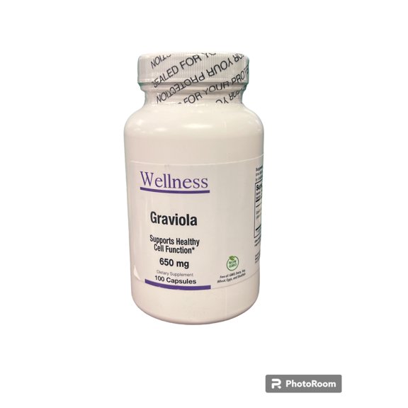 Graviola 650mg 100 Capsules - Wellness