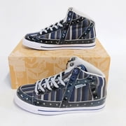 Gravis Womens Gemini Hi Skate Shoes Dress Blue - 6.5