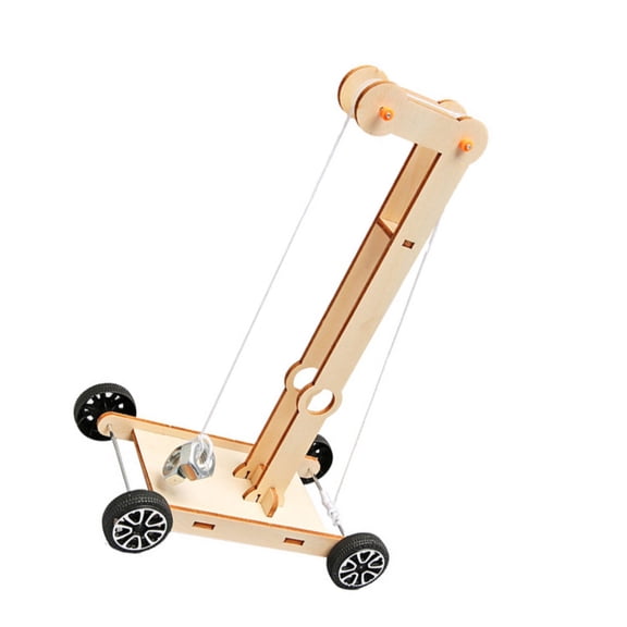 Gravitational Potential Powered Vehicle Model Hands on Assembly Car Building Set For Kids School Science Project