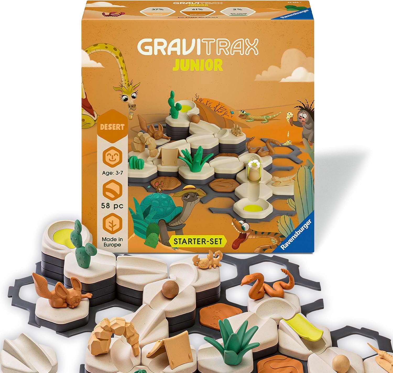 Ravensburger Gravitrax Junior Ocean Starter Set Marble Run STEM Toy Ages 3-7 NEW - View #4