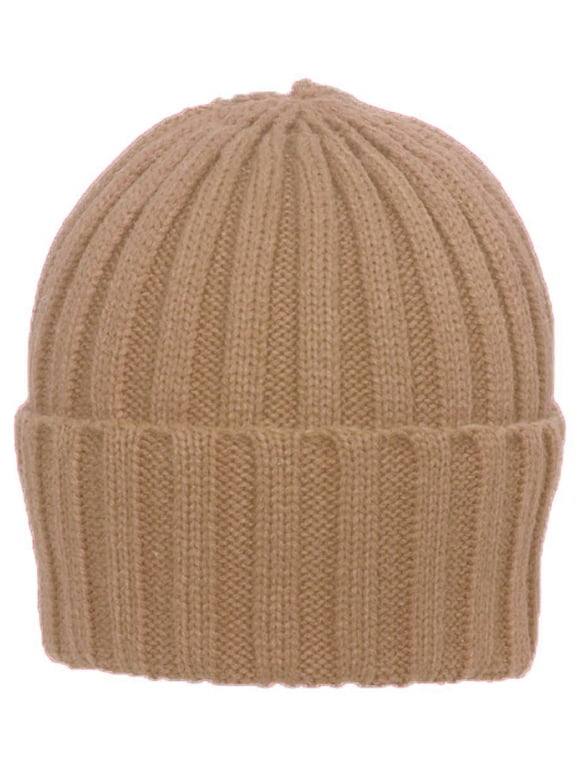 Gravity 12.5 inch Long Knitted Beanie - Khaki