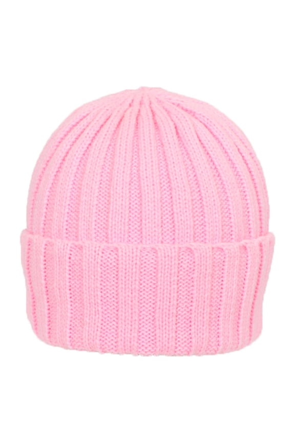 Gravity 12.5 inch Long Knitted Beanie - Light Pink