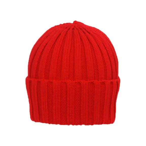 Gravity 12.5 inch Long Knitted Beanie - Red