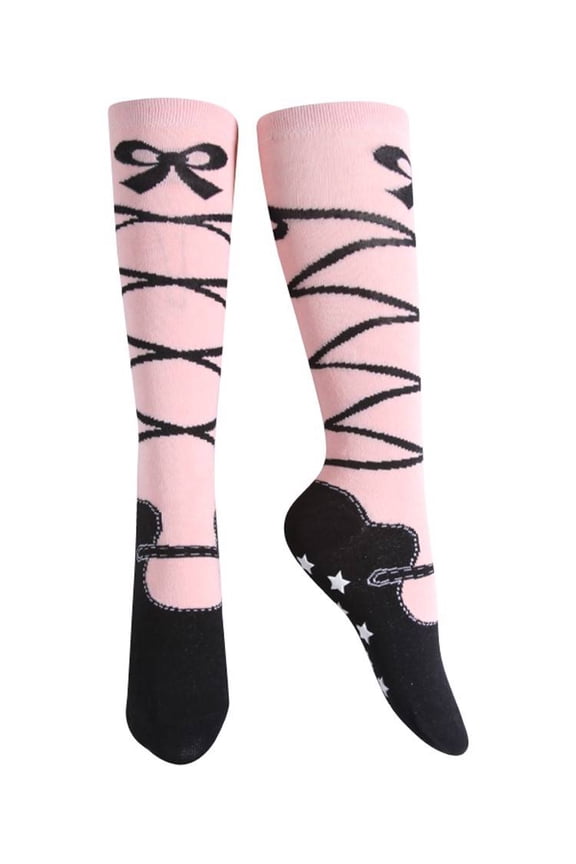 Gravity Ballerina Knee High Socks