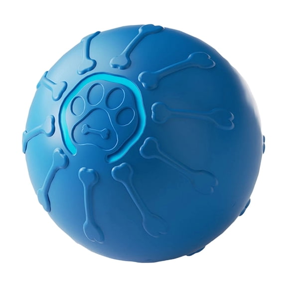 Gravity Bounce Ball for Dogs, Self Playing Toy with Automatic Movement for Solo Fun, Interactive Fetch Toy for Small to Medium Breeds, Blue