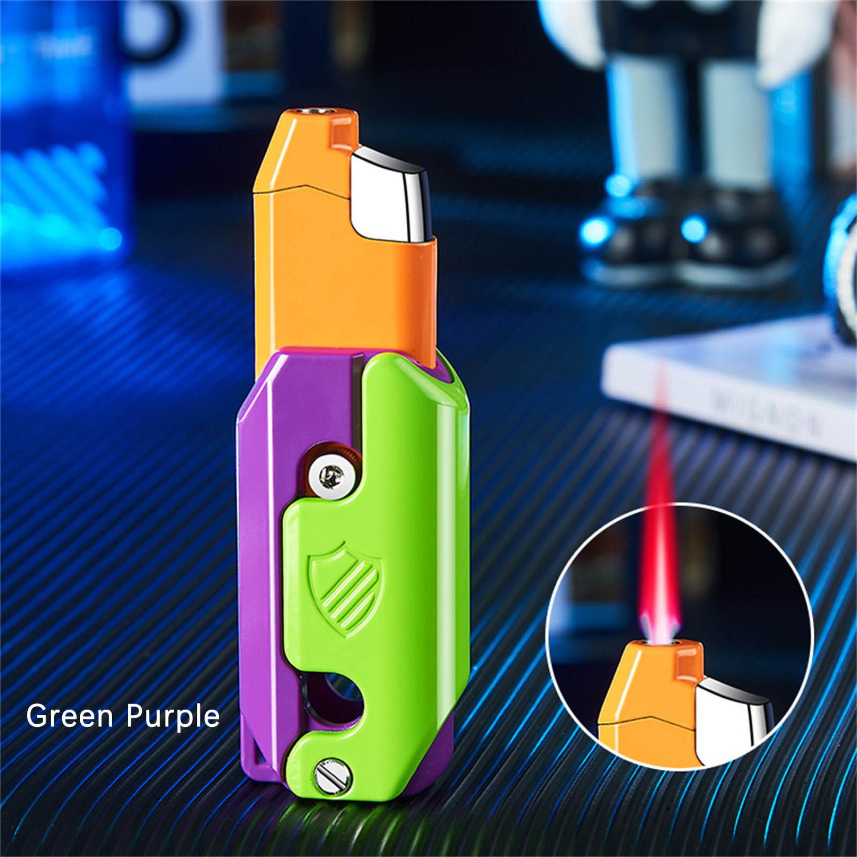 Gravity Carrot Lighter Fidget Toys, 3D Printed Sensory Radish Lighter