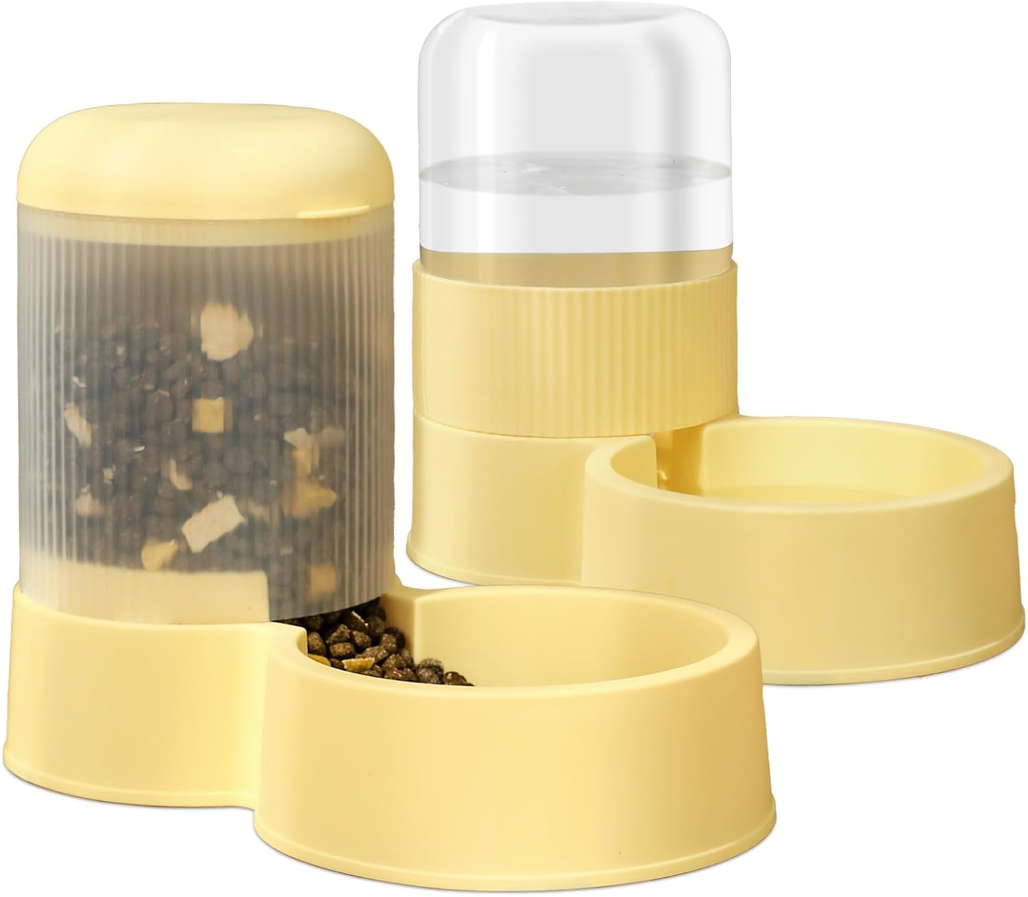 Gravity Cat Feeder with 2.8L Capacity, BPA Free, Food Grade Plastic