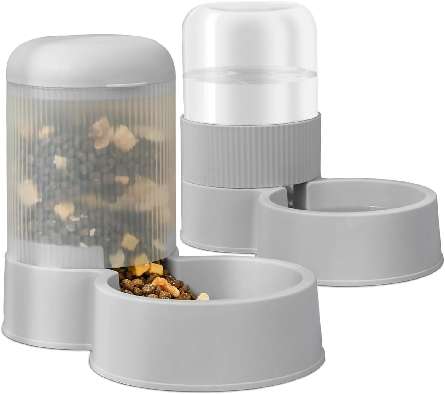 Gravity Cat Feeder with 2.8L Capacity, BPA Free, Food Grade Plastic