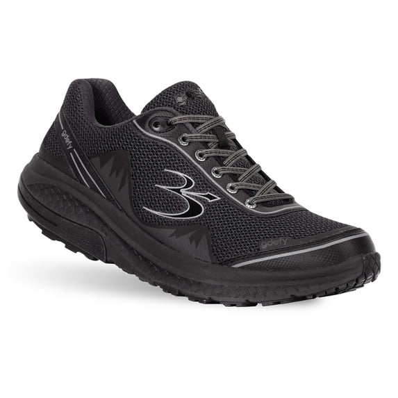 Gravity Defyer Men's G-Defy Mighty Walk Athletic Running Sneakers (Black, 12 X-Wide US Men)