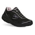 thumbnail image 1 of Gravity Defyer Women's G-Defy Mighty Walk Athletic Sneakers (Black/Purple, 7 B(M) US Women), 1 of 9