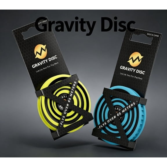 Gravity Disc 2 PackGyroFlight 2.0 Ultimate Distance Flyers Set With Precision Engineering For Backyard Games Family Competitions Camping Trips And Social Play