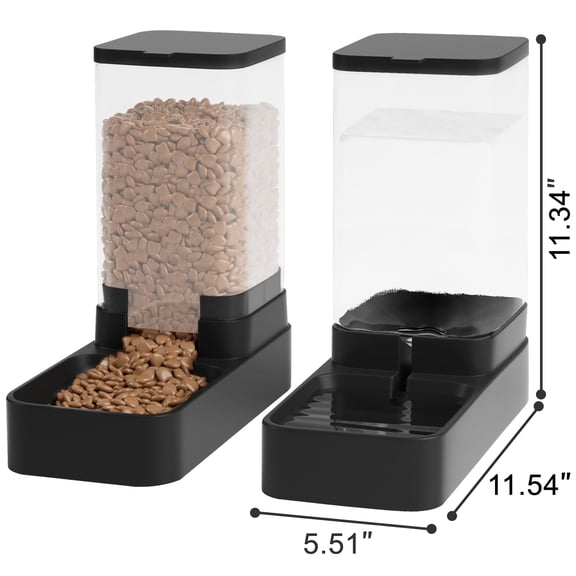Gravity Dog Waterer and Food Feeder