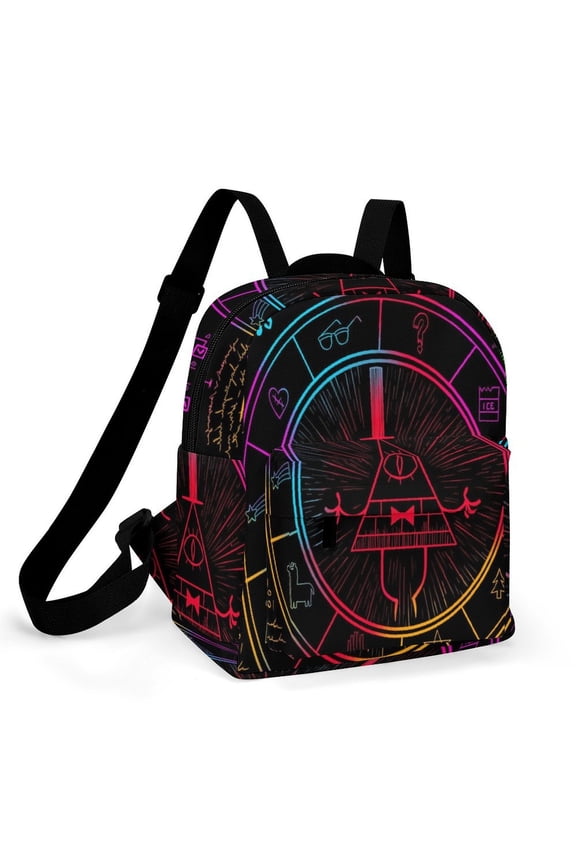Gravity Fall Mini Backpack Women Cute Small Backpack Purse Casual Travel Bag