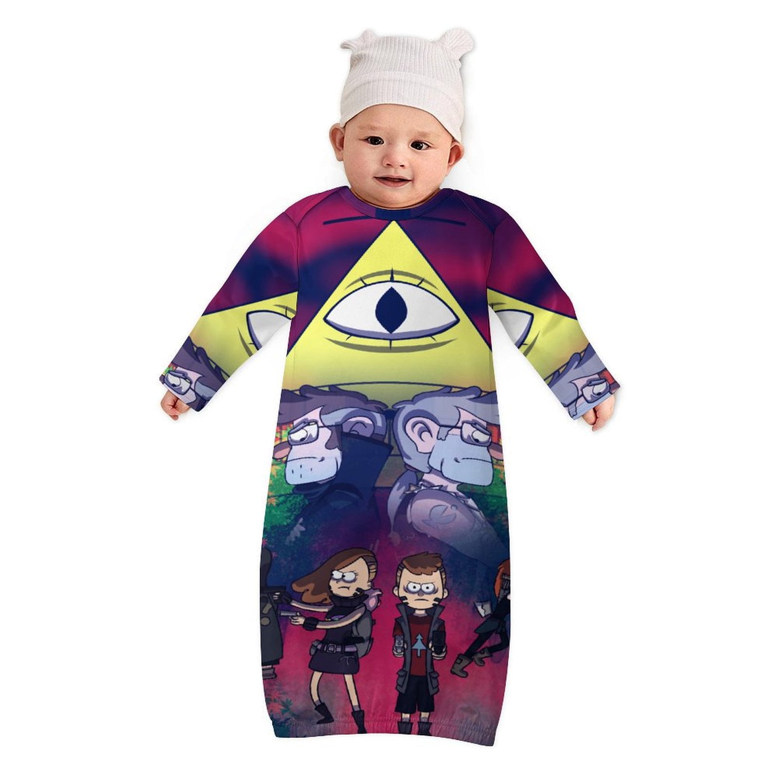 gravity-falls-baby-boy-and-girls-sleeper-gown-newborn-to-infant