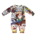 thumbnail image 1 of Gravity Falls Baby Long Sleeve Footless, Infant Playsuit Romper Jumpsuits for Boys Girls, 1 of 8