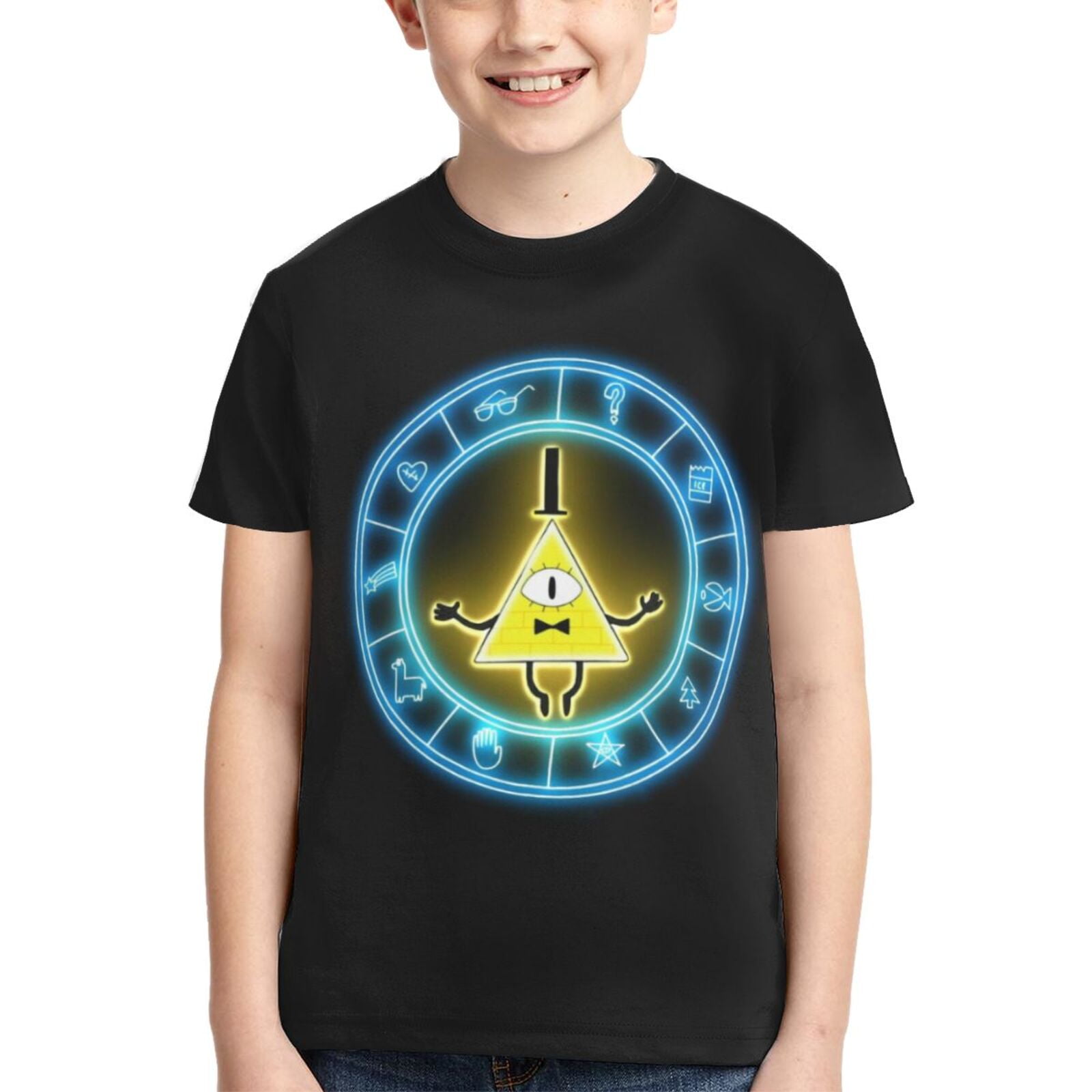 Gravity Falls Bill Cipher Kids T-Shirt 3d Printed Graphic T-Shirts Boys ...