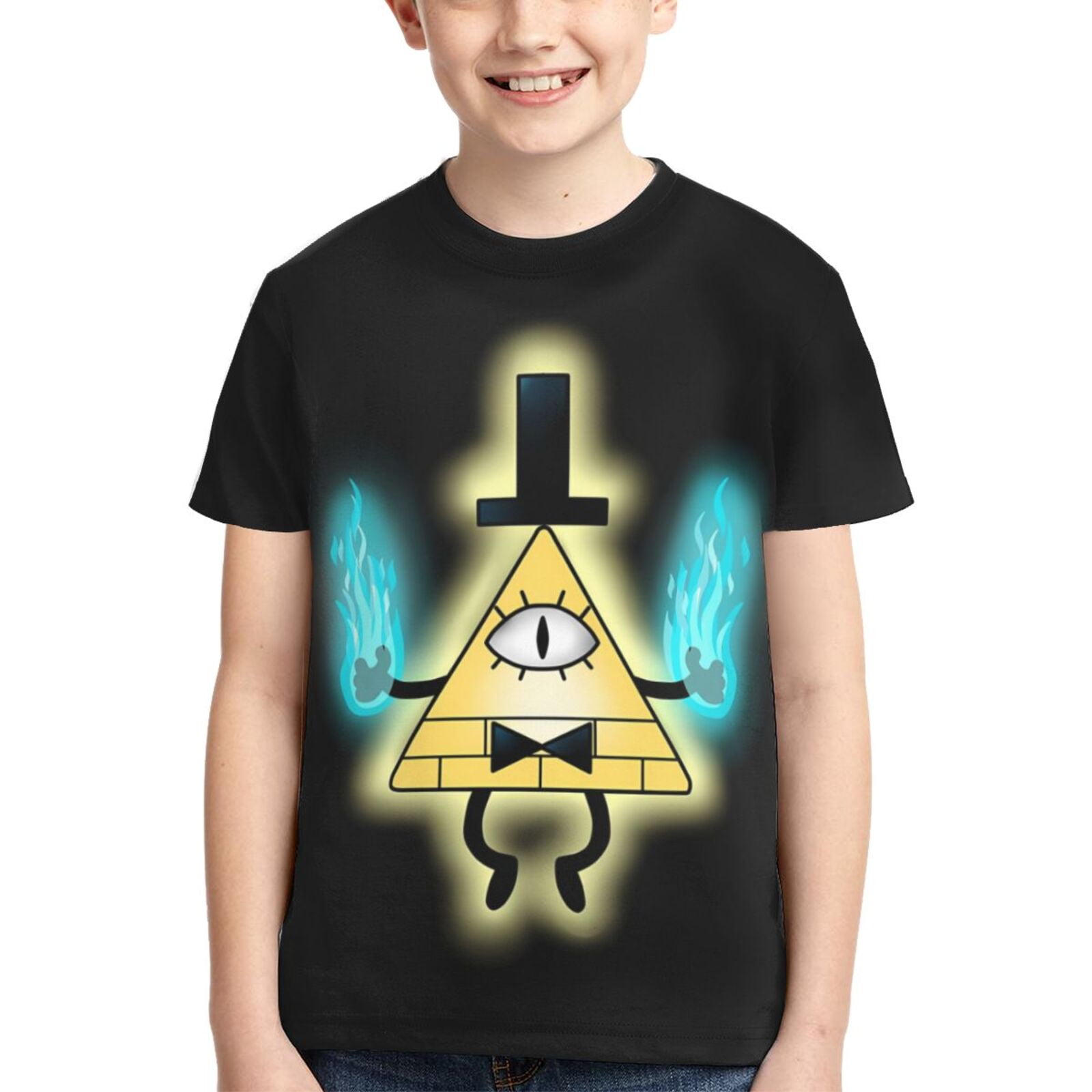 Gravity Falls Bill Cipher Kids T-Shirt 3d Printed Graphic T-Shirts Boys ...