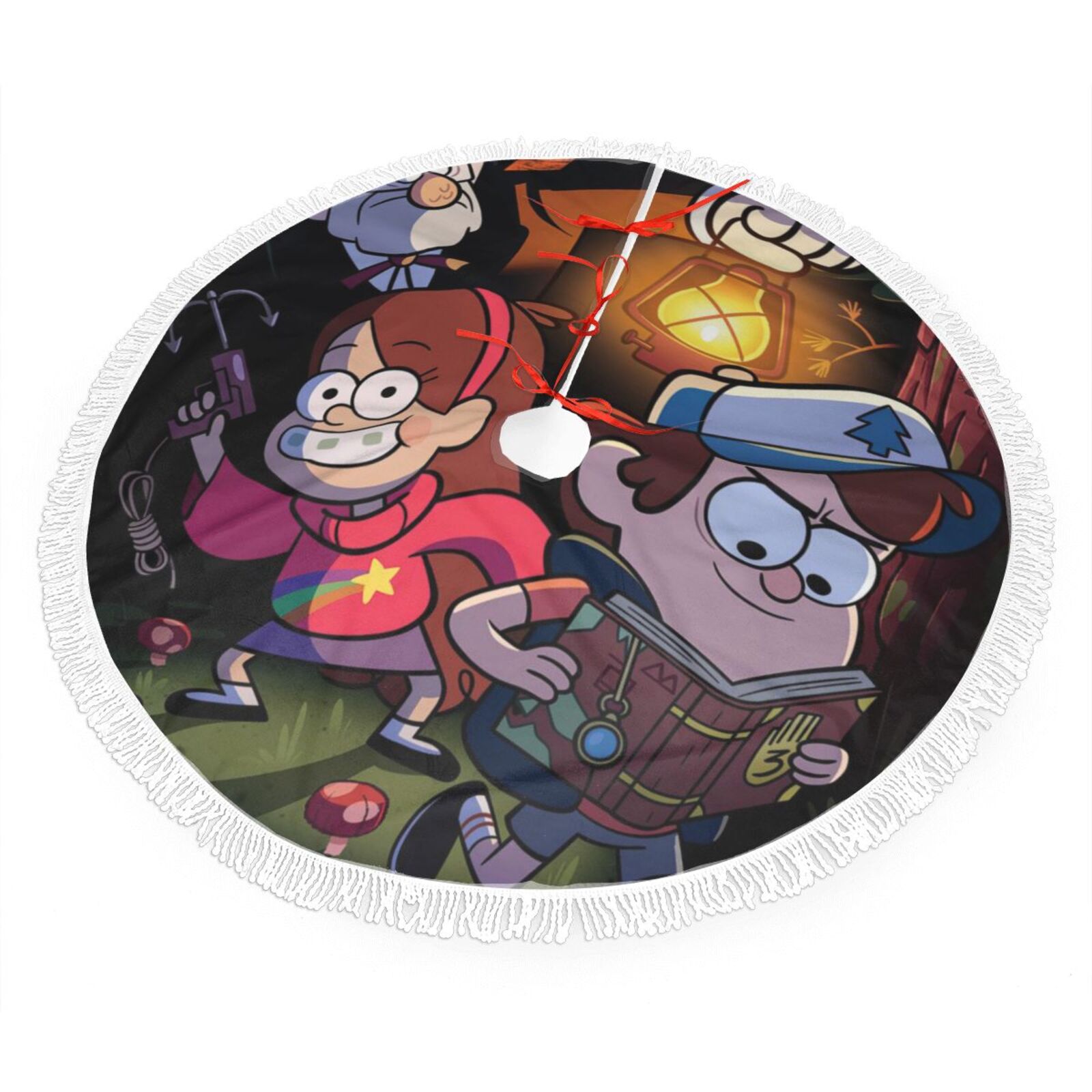 Gravity Falls Christmas Tree Skirt, Xmas Tree Skirts Mat 30
