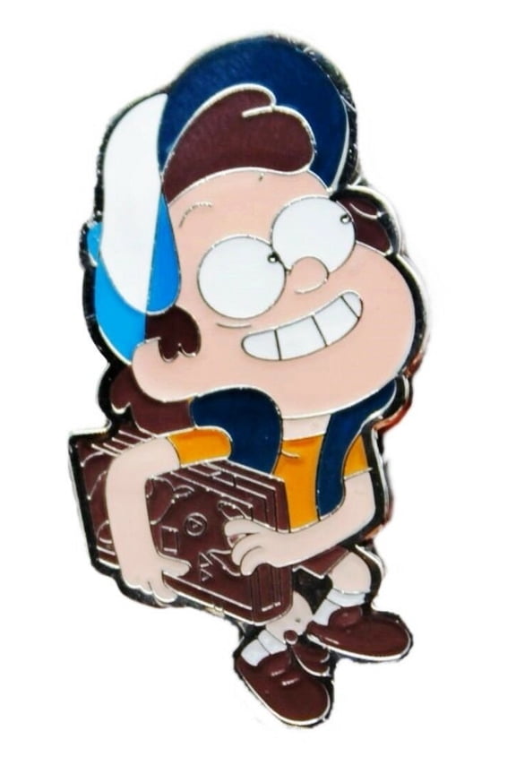 Gravity Falls Dipper Pines Character Enamel Metal Pin