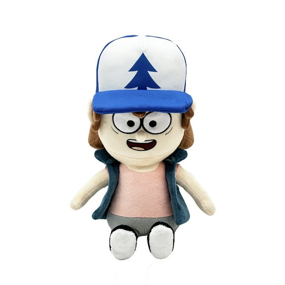 Gravity Falls Dipper Pines Plush Toy, Cute Soft Baby Stuffed Animal Doll Pillows Merch for Christmas, Thanksgiving Gift Weird Town Fans Boys Girls Kids
