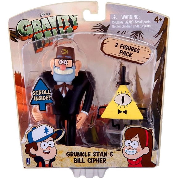 Gravity Falls Grunkle Stan with Bill Cipher