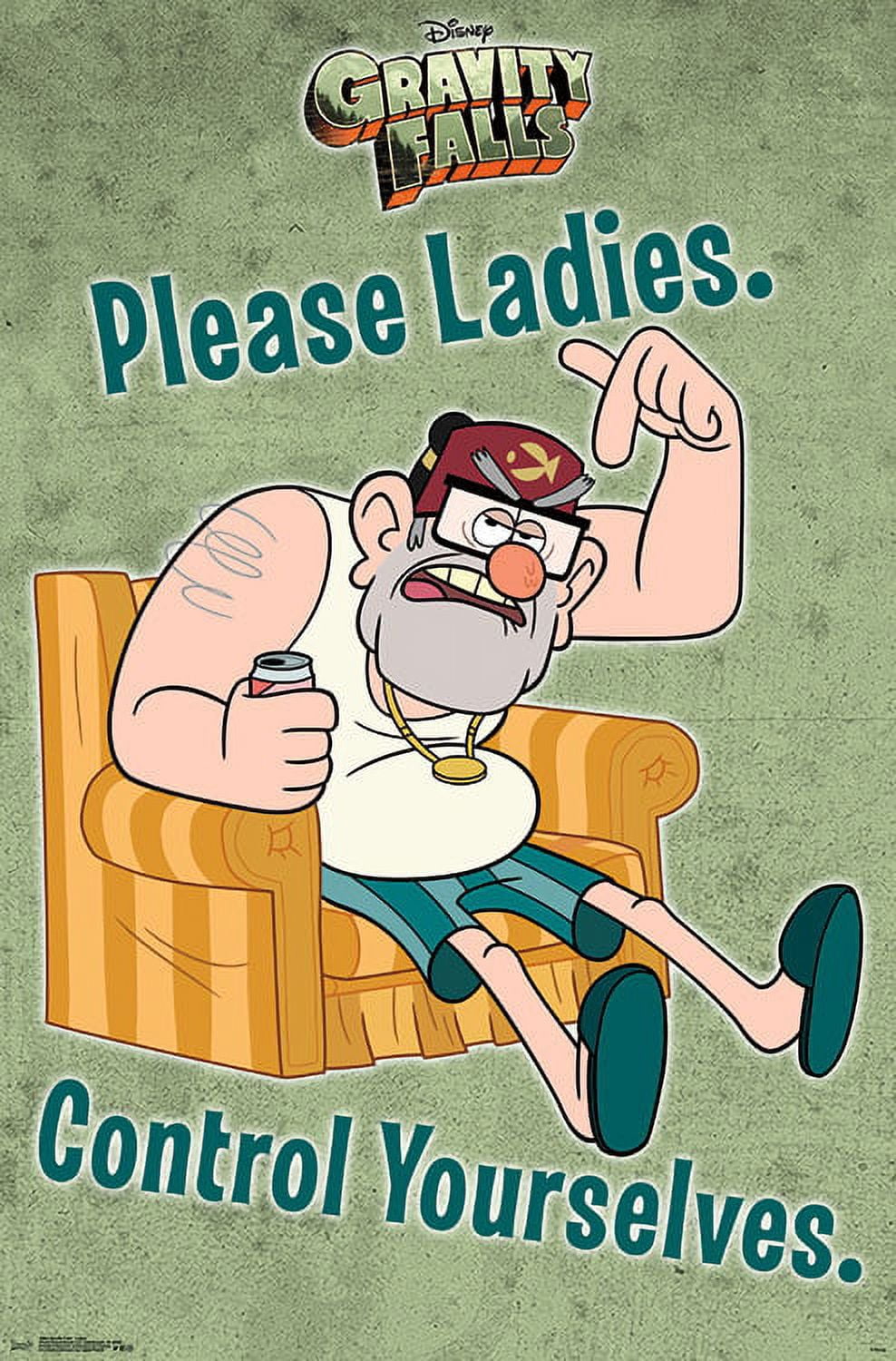 Gravity Falls - Ladies Poster and Poster Mount Bundle
