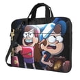 thumbnail image 1 of Gravity Falls Laptop Carrying Case 13 Inch Laptop Bag Computer Protective Case Shoulder Strap Carrying Briefcase Messenger Bag, 1 of 9