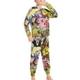 thumbnail image 1 of Gravity Falls Little Big Bo-ys Gi-rls Pajamas Set Long Sleeve Ki-ds PJs Sleepwear, 1 of 8