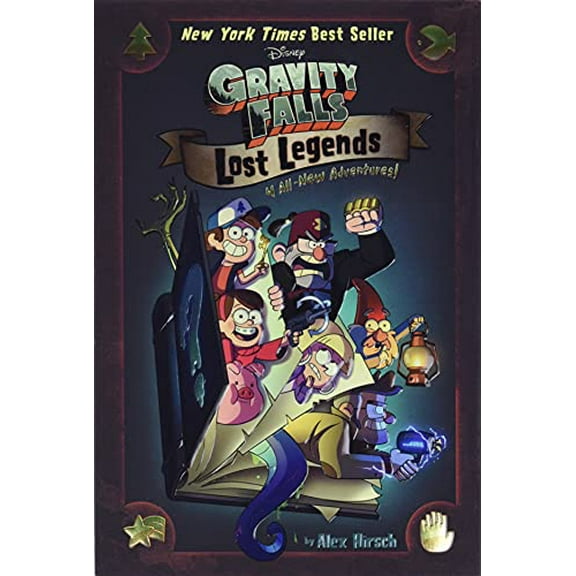 Pre-Owned Gravity Falls: Lost Legends: 4 All-New Adventures! (Hardcover) 1368021425 9781368021425