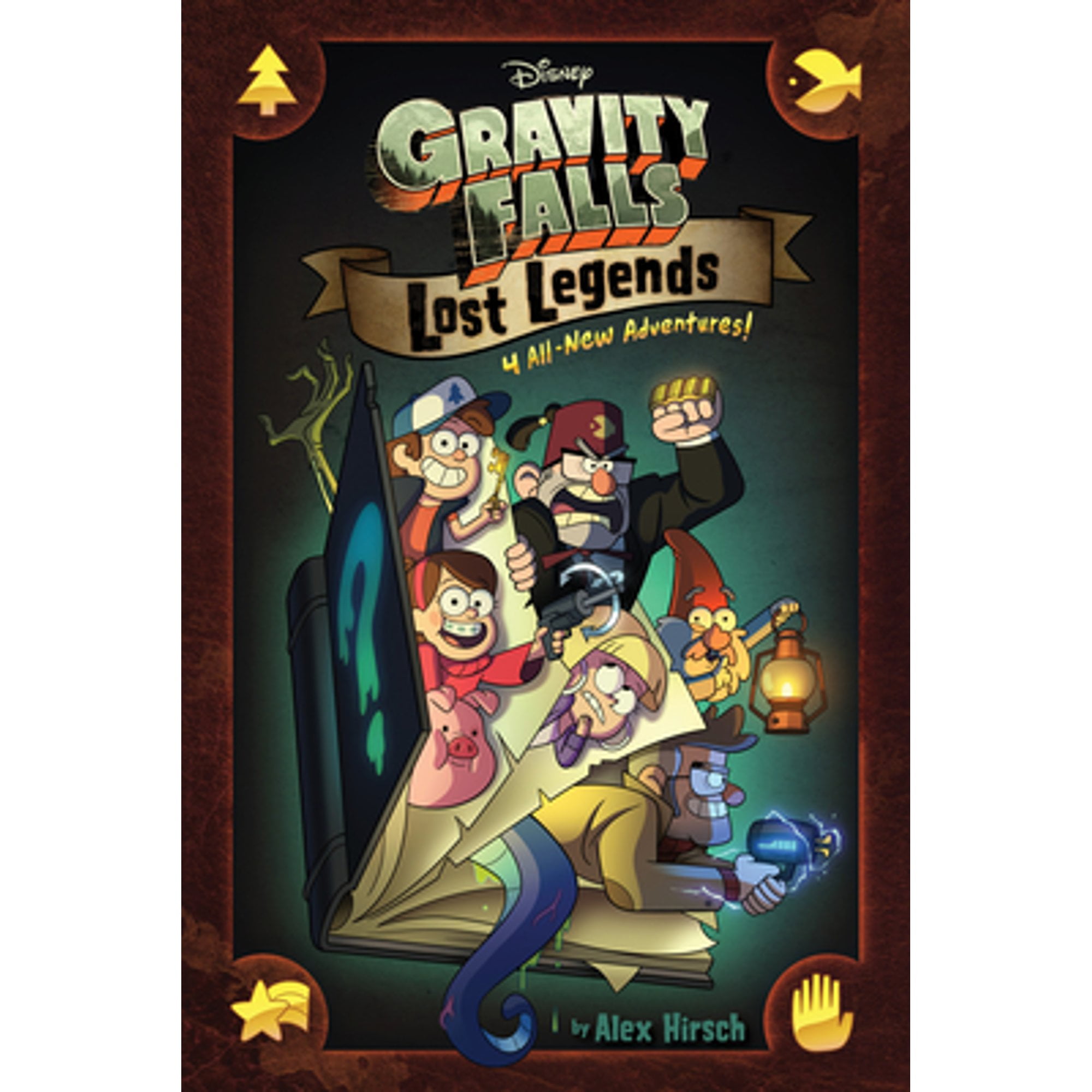 Pre-Owned Gravity Falls: Lost Legends: 4 All-New Adventures! (Hardcover) 1368021425 9781368021425