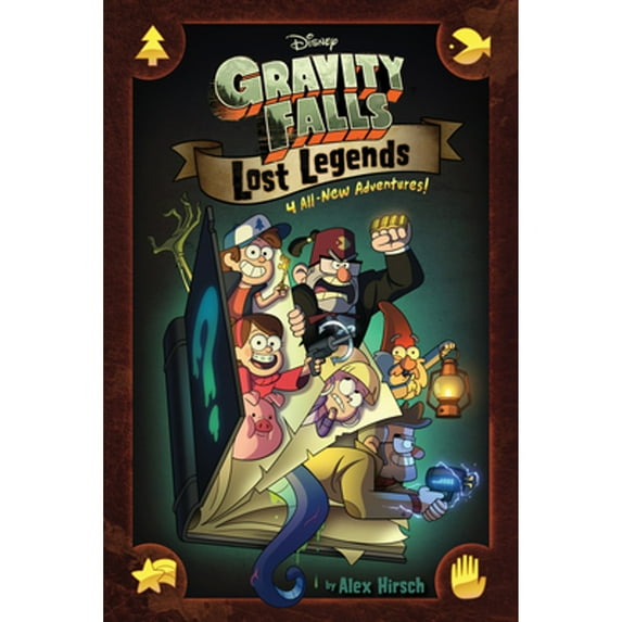 Pre-Owned Gravity Falls: Lost Legends: 4 All-New Adventures! (Hardcover) 1368021425 9781368021425
