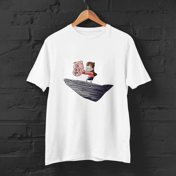 Gravity Falls Mabel Pines Pride Rock T-Shirt Unisex Cotton Funny TV Sizes New