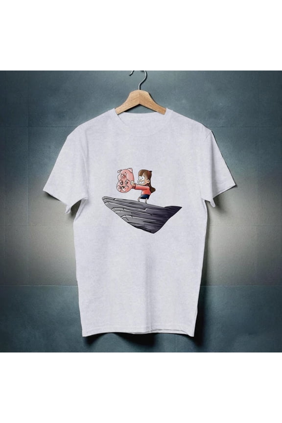 Gravity Falls Mabel Pines Pride Rock T-Shirt Unisex Cotton Funny TV Sizes New