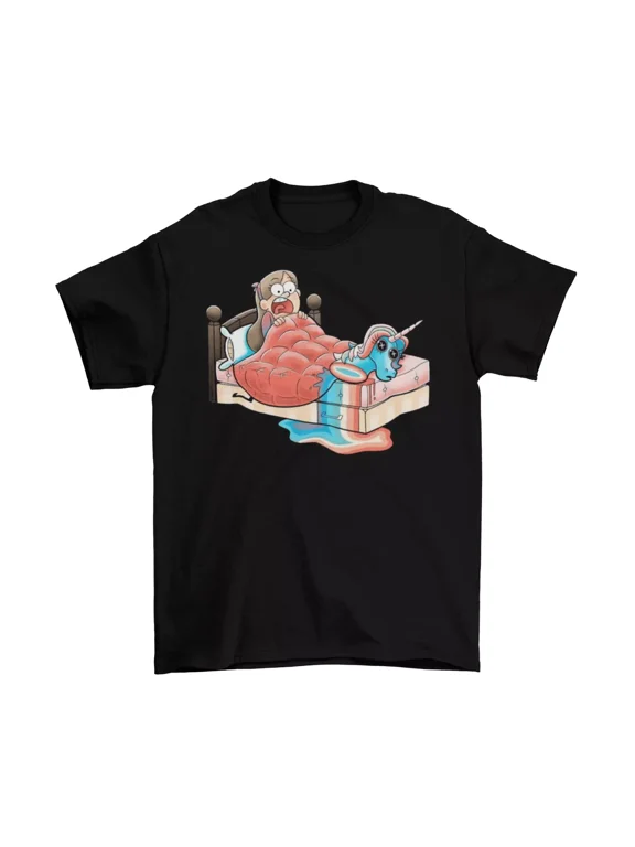 Gravity Falls Mabel Pines Unicorn T-Shirt Unisex Cotton Funny TV Sizes New