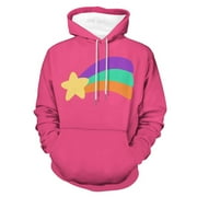 WOODYOTIME Gravity Falls Mabel Rainbow Star Hoodie Unisex 3d Novelty Hoodies Graphic Hoodies Pullover Sweatshirts For Men Women Teen S