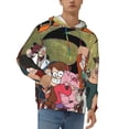 thumbnail image 1 of Gravity Falls Men's Hoodie With Color Drawstrings Sweatshirt Hooded Pullover Print Winter Coat Jacket X-Large, 1 of 9