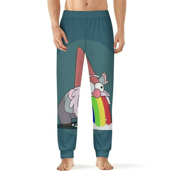 Gravity Falls Men's Sleeping Pants Soft Pajama Lounge Pants Casual Sleep Pants 4XL