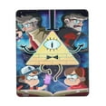 thumbnail image 1 of Gravity Falls Mouse Pad, Computer Mouse Mat, Waterproof Non-Slip Rubber Base MousePads for Office Laptop 7 x 8.6 in, 1 of 8